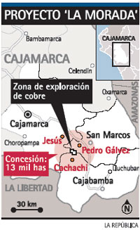 Se movilizan 2.000 campesinos contra minera Vale do Rio Doce en Cerro Mogol