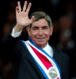 Óscar Arias, presidente de Costa Rica