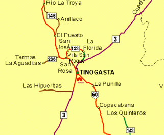 Cortaron la ruta 60 a camiones de mina La Alumbrera
