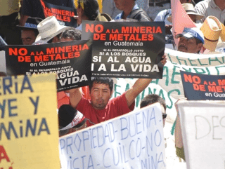 Rechazo a la minería por parte de más comunidades guatemaltecas