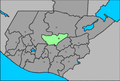 Baja Verapaz mapa