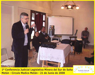 1ª Conferencia Judicial Legislativa Minera del Sur de Salta 