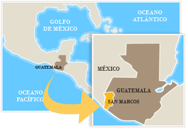 Mapa del Alitplano de San Marcus