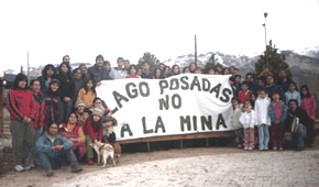 Lago Posadas dice no a la mina
