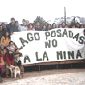 Lago Posadas le dijo NO a la megaminería en la cara de funcionarios y mineros