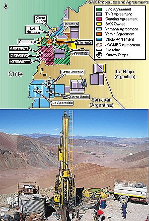 Perforan otro proyecto minero binacional de cobre y oro