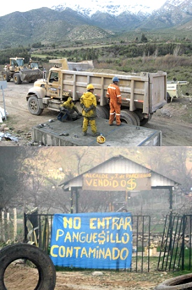Minera Los Pelambres produjo nuevo derrame tóxico en el río Choapa