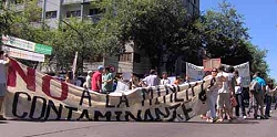 Movilización en San Rafael (imagen de archivo)