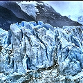 Frente de un glaciar