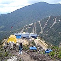 Campamento de exploración de Minera Río Blanco