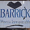 Barrick Gold: minería irresponsable también con sus trabajadores