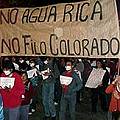 Urgente e inmediata suspensión de Agua Rica y Filo Colorado