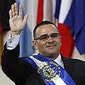 Mauricio Funes presidente de El Salvador