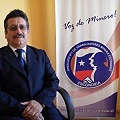 El presidente del Sindicato de minera Escondida, Zeiso Mercado.
