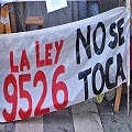 Córdoba firma para defender la ley 9526