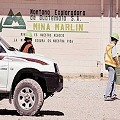 Siete heridos en manifestación de ex trabajadores de mina Marlin