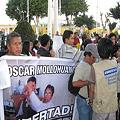 Organizaciones exigen libertad de Oscar Mollohuanca Cruz