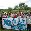 Protestan en El Triunfo contra proyecto de explotación minera