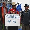 El 95% de votantes en contra de proyecto minero Cañariaco