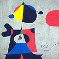 Amianto Miró mural oleo sobre fibrocemento 1948 125 x 250 cm120