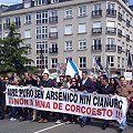Un millar de españoles  rechazan la mina de Corcoesto