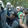 Mujeres arrestadas en protesta contra mina de oro en Calcídia