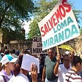 La Iglesia católica marcha hacia Loma Miranda
