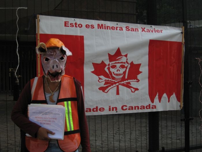 Abusos mineros de Canadá en México