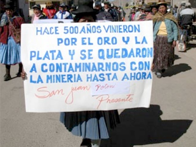 Encuentro de pueblos centroamericanos contra el modelo extractivo minero