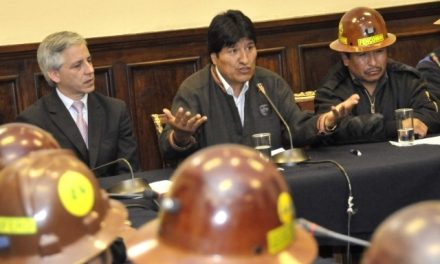 El presidente de Bolivia presenta proyecto de nueva ley minera