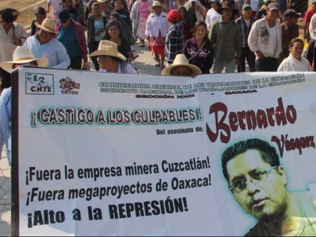 Protesta pacífica frente a mina Cuzcatlán es retenida por civiles con disparos al aire