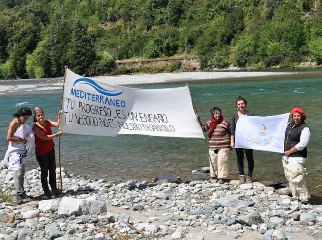 Mapuches recurren a la Justicia contra Hidroeléctrica en cuenca binacional del Río Manso