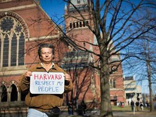 Referente campesino del Iberá lucha por su tierra en la Universidad de Harvard