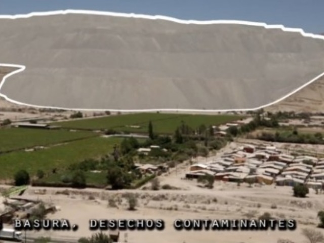 Población de Tierra Amarilla contaminada por minera Candelaria
