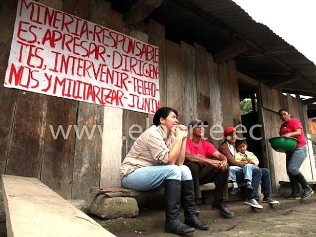 Ambiente tenso por presencia policial respaldando a minera en Junín