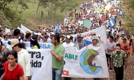 Marcharon contra la minería en Matagalpa