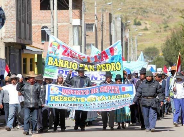 Gobierno peruano reportó 41 conflictos en junio, la mayoría en sector minero