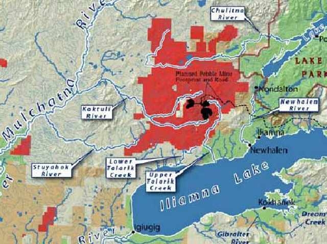 Autoridades podrían bloquear proyecto de enorme mina en Alaska