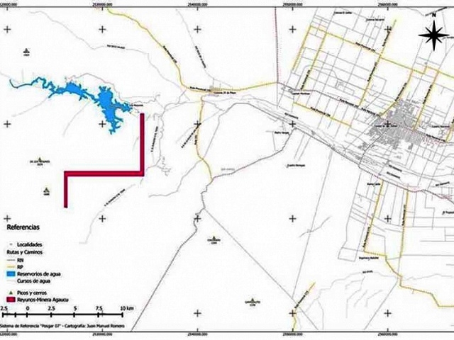 Alerta de vecinos por proyecto minero en la zona de Los Reyunos