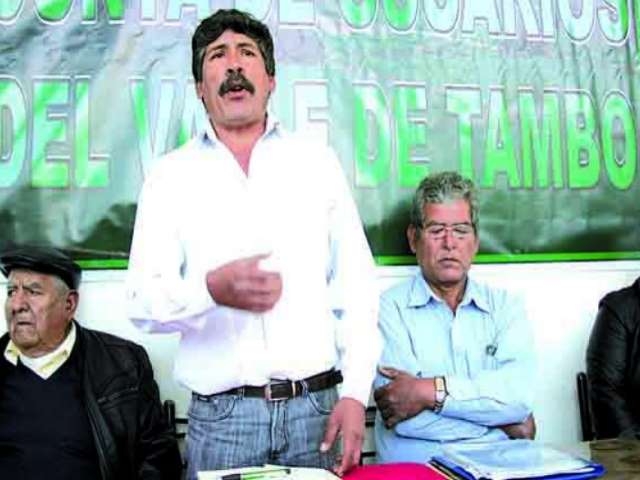 Agricultores y molineros de Cocachacra se oponen a proyecto minero Tía María