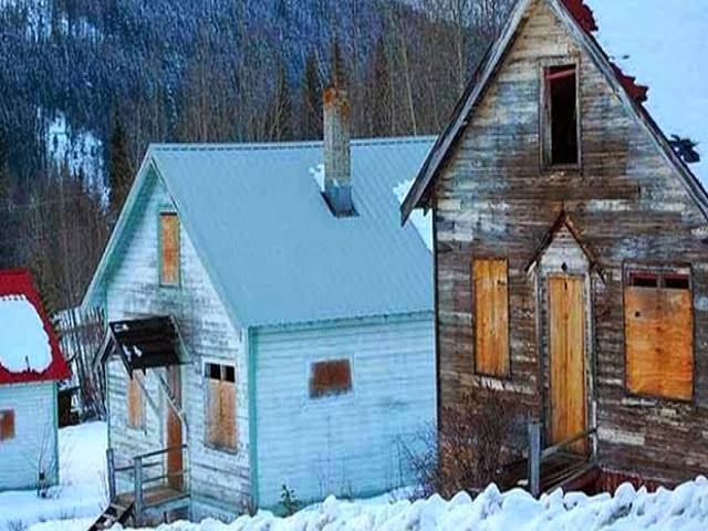 Se vende una población fantasma cercana a una mina de oro en Canadá