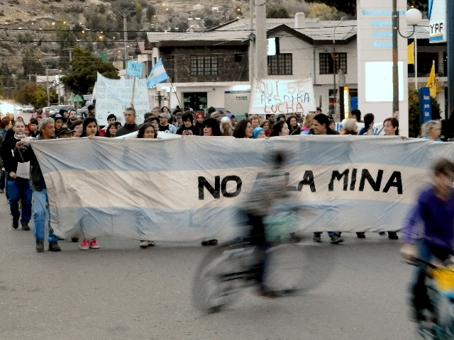 La CGT de Esquel rechaza invitación de Minas Argentinas