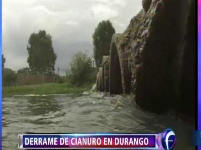 Analizan posible derrame de cianuro en arroyo de Durango