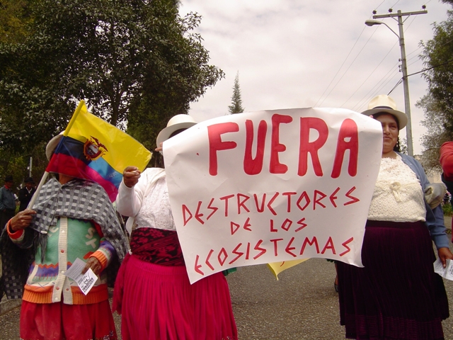 Descubriendo el activismo de las mujeres en contra de la minería en los Andes