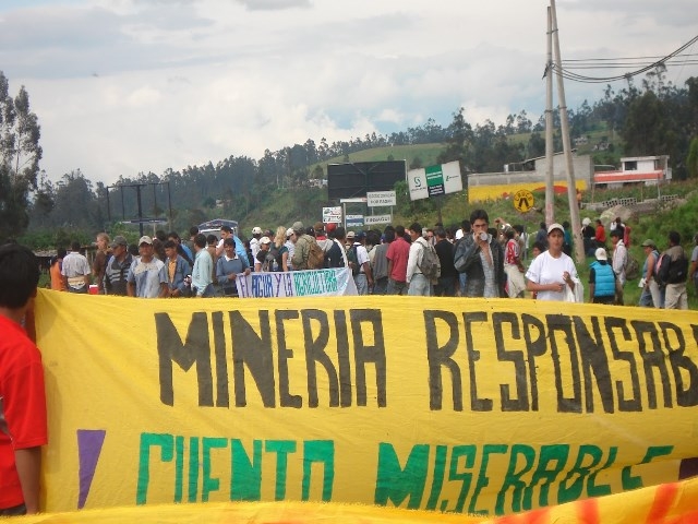 La ambición de Codelco por el cobre de Intag: Un proyecto que viola los derechos humanos