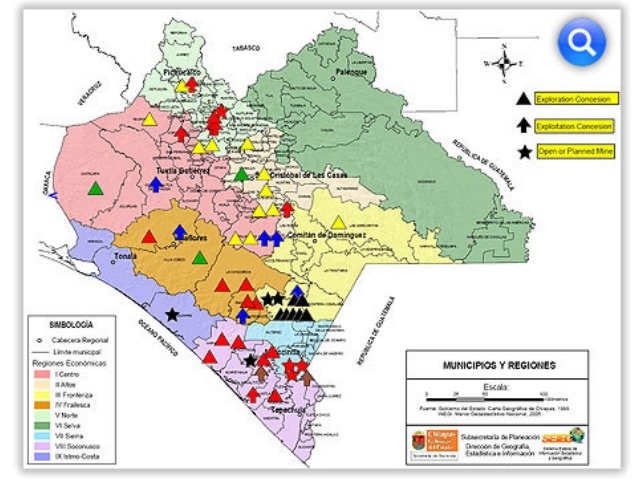 Minería tensa a pobladores de Oaxaca y Chiapas