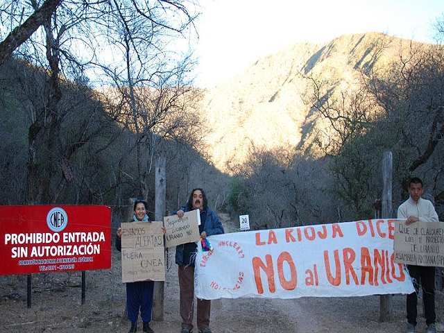 La municipalidad de La Rioja clausura minas de uranio de la Comisión Nacional de Energía Atómica