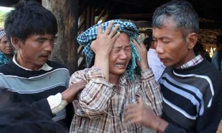 Aldeanos de Myanmar en resistencia por segundo día contra mina