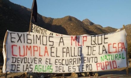 Continúan movilizaciones en Valle de Choapa contra Minera Los Pelambres