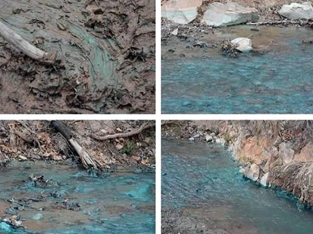 Minera Peñoles contamina en Sonara el arroyo Milpillas